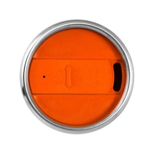 Термостакан Elwood c изоляцией, серебристый/оранжевый