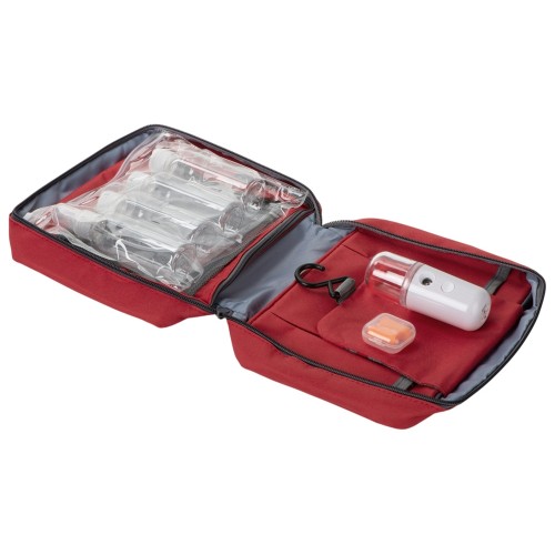 Набор для путешествий "Fly away", красный