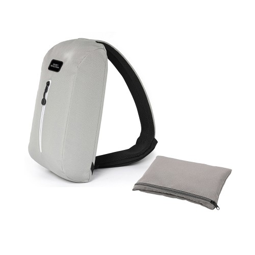 Подарочный набор с бутылкой для воды в сумке - слинге "
Athletic nomad", красный