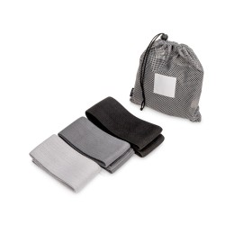 Подарочный набор с ковриком и фитнес резинками "Virasana", оливковый