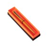 Ручка в футляре "Blooming Skate", оранжевый