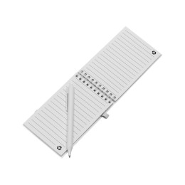 Антибактериальный набор с блокнотом и стаканом  "Safe work", белый