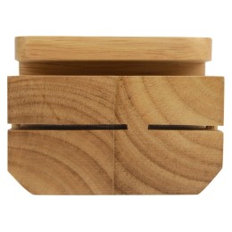 Набор для сыра Cheese Break: 2  ножа керамических на  деревянной подставке, керамическая доска