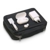 Набор для путешествий с наушниками, адаптером и универсальным кабелем «Take me», черный, белый