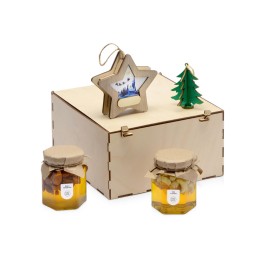 Подарочный набор «Decoration Deluxe» с двумя видами меда