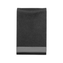 Набор «Лонгвью»: визитница, брелок, черный