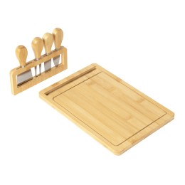 Набор для сыра из бамбука со съемной подставкой «Camembert»