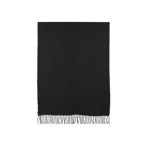 Подарочный набор с зонтом и палантином, черный