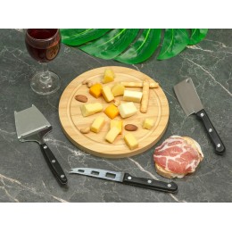 Набор для сыра с приборами "Fabrizio", черный