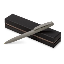 Ручка в футляре "Coral Bloom", серый