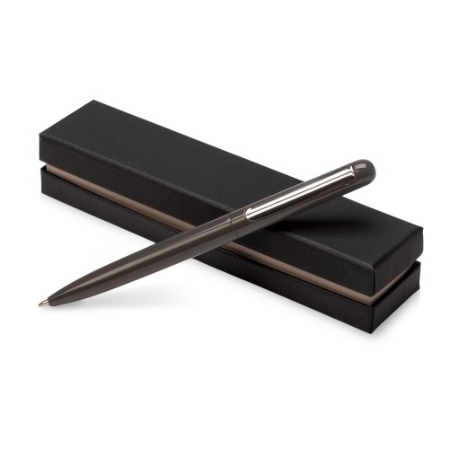 Ручка в футляре "Blooming Skate", серый