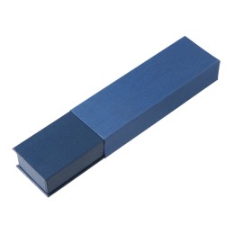 Подарочный набор из 2-х ручек "Black Lama" soft-touch, темно-синий