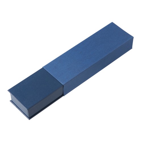 Подарочный набор из 2-х ручек "Black Lama" soft-touch, темно-синий