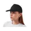 Бейсболка "Мемфис 230" 5-панельная, цвет черный