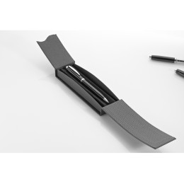 Чехол с магнитным замком "ETUI" в черном цвете для одной письменной принадлежности