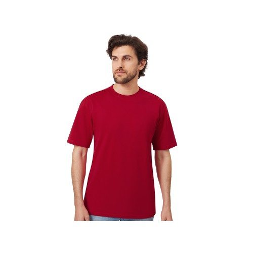 Футболка из френч терри «Warsaw» унисекс 220гр, красный