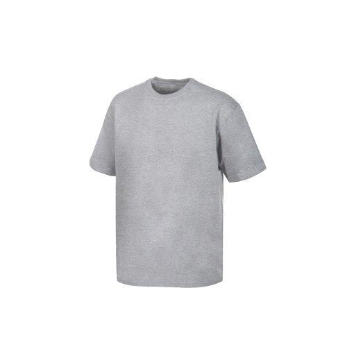 Футболка из френч терри «Warsaw» унисекс 220гр, серый меланж