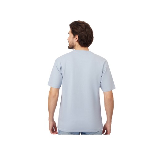 Футболка из френч терри «Warsaw» унисекс 220гр, небесно-голубой