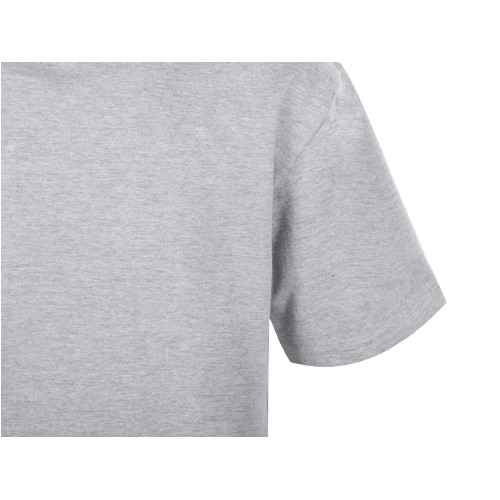 Футболка из френч терри «Warsaw» унисекс 220гр, серый меланж