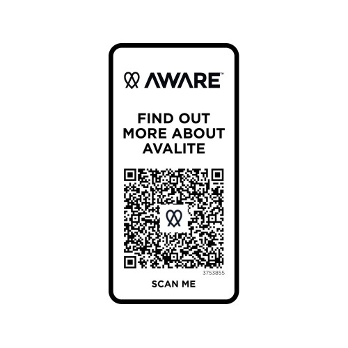 Avalite футболка унисекс Aware™ из переработанных материалов с коротким рукавом - Нейви