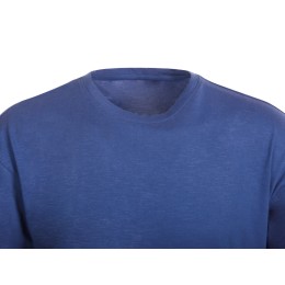 Футболка из джерси с протяжками «Portofino» унисекс, классический синий