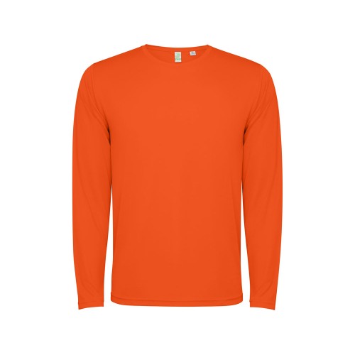 Лонгслив «Estoril» унисекс, огненно-оранжевый