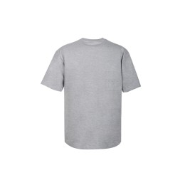 Футболка из френч терри «Warsaw» унисекс 220гр, серый меланж