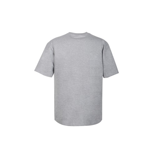 Футболка из френч терри «Warsaw» унисекс 220гр, серый меланж