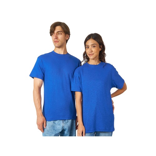 Футболка из джерси с протяжками «Portofino» унисекс, классический синий