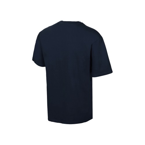 Футболка из френч терри «Warsaw» унисекс 220гр, темно-синий