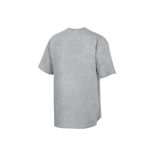 Футболка из френч терри «Warsaw» унисекс 220гр, серый меланж