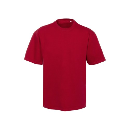 Футболка из френч терри «Warsaw» унисекс 220гр, красный