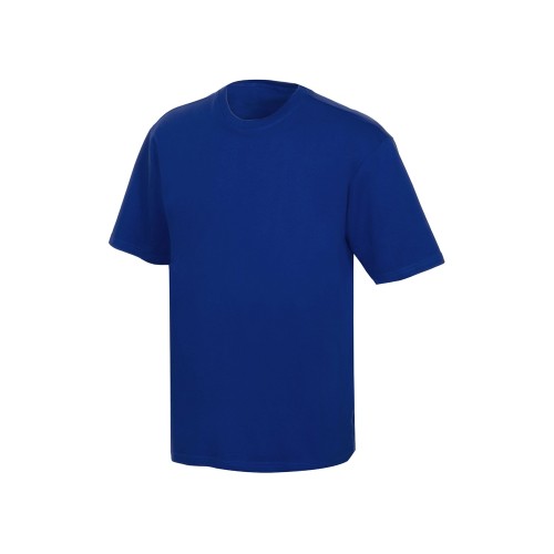 Футболка из френч терри «Warsaw» унисекс 220гр, кл. синий