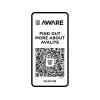 Avalite футболка унисекс Aware™ из переработанных материалов с коротким рукавом - Белый