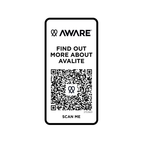 Avalite футболка унисекс Aware™ из переработанных материалов с коротким рукавом - Белый