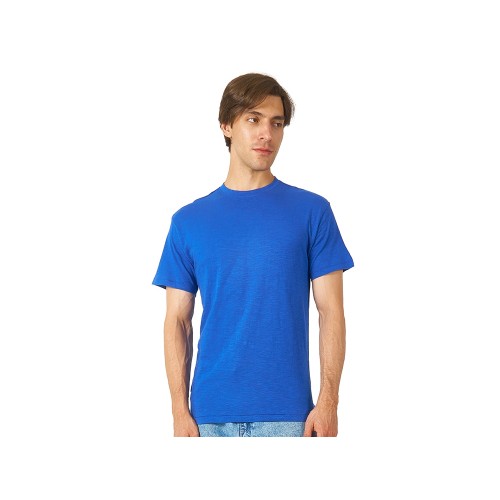 Футболка из джерси с протяжками «Portofino» унисекс, классический синий