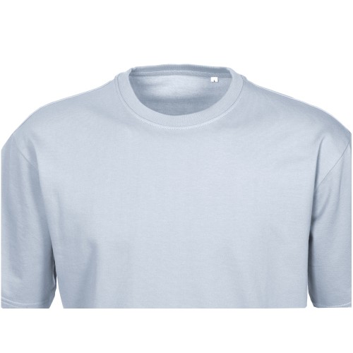 Футболка из френч терри «Warsaw» унисекс 220гр, небесно-голубой