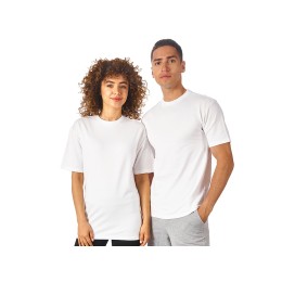 Футболка из френч терри «Warsaw» унисекс 220гр, белый