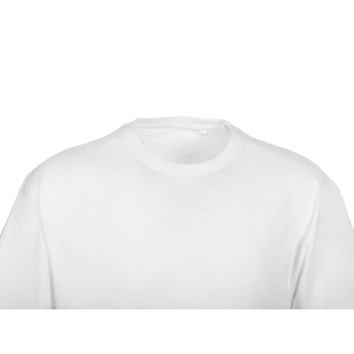 Футболка из джерси с протяжками «Portofino» унисекс, белый