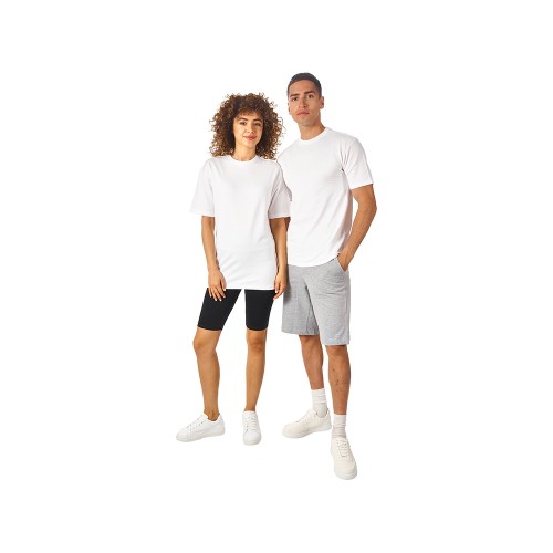 Футболка из френч терри «Warsaw» унисекс 220гр, белый