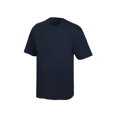 Футболка из френч терри «Warsaw» унисекс 220гр, темно-синий