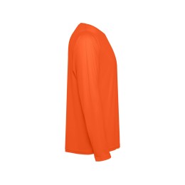 Лонгслив «Estoril» унисекс, огненно-оранжевый