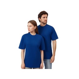 Футболка из френч терри «Warsaw» унисекс 220гр, кл. синий