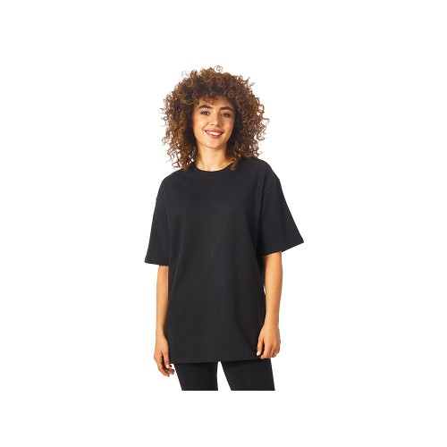 Футболка из френч терри «Warsaw» унисекс 220гр, черный