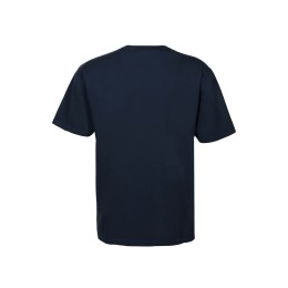 Футболка из френч терри «Warsaw» унисекс 220гр, темно-синий