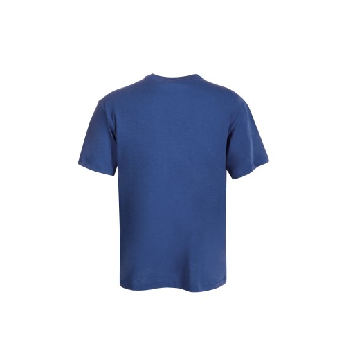 Футболка из джерси с протяжками «Portofino» унисекс, классический синий