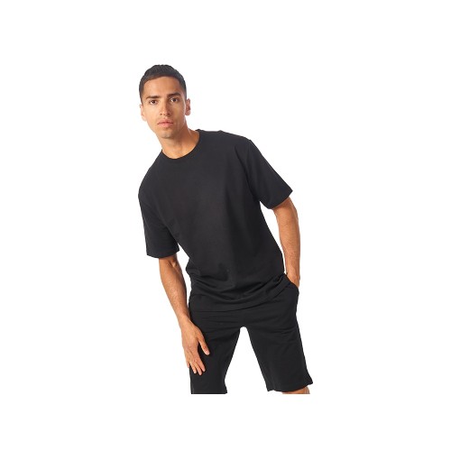 Футболка из френч терри «Warsaw» унисекс 220гр, черный