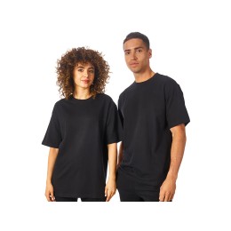 Футболка из френч терри «Warsaw» унисекс 220гр, черный