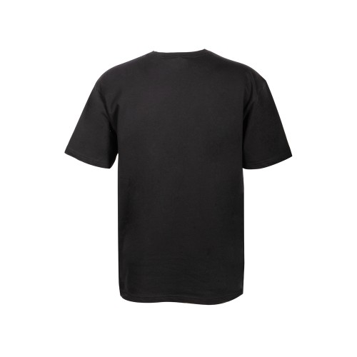 Футболка из френч терри «Warsaw» унисекс 220гр, черный