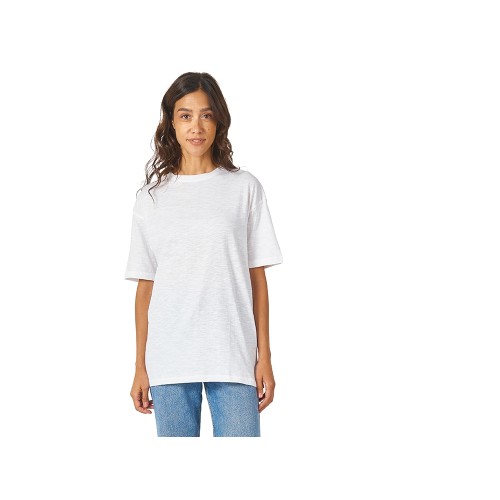 Футболка из джерси с протяжками «Portofino» унисекс, белый